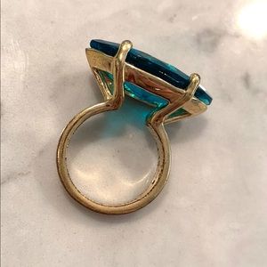 Kate Spade Teal Cocktail Ring